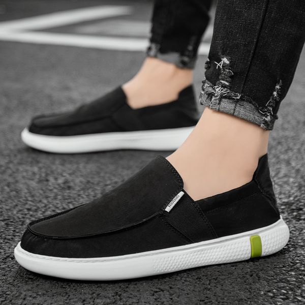 2022 men canvas shoes fabric fashion causal men shoes for men driving shoes soft comfortatble man footwear lightweight casual, Black
2022 men canvas shoes fabric fashion causal men shoes for men driving shoes soft comfortatble man footwear lightweight casual, Black