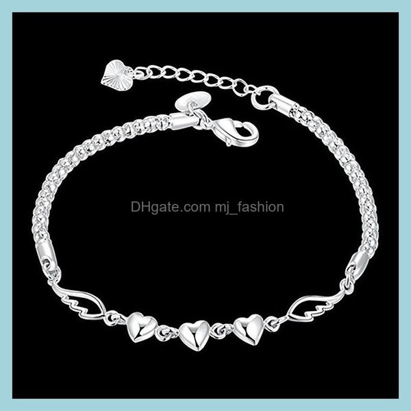 charm bracelets heart angel wings fashion jewelry white classic romantic bracelet summer party lovers gift hollow sier drop mjfashion dhokd, Golden;silver
charm bracelets heart angel wings fashion jewelry white classic romantic bracelet summer party lovers gift hollow sier drop mjfashion dhokd, Golden;silver