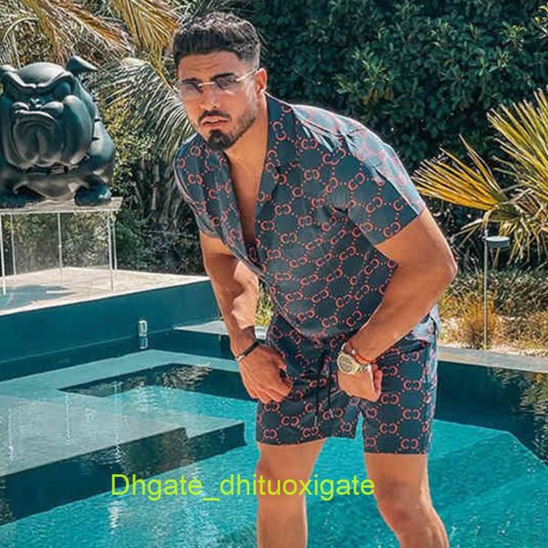 luxury men's casual shirts men tracksuits hawaiian sets printing summer short sleeve button shirt fashion beach shorts tees streetwear, White;black
luxury men's casual shirts men tracksuits hawaiian sets printing summer short sleeve button shirt fashion beach shorts tees streetwear, White;black