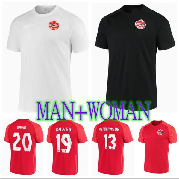 man woman 2021 canada davies 19 soccer jersey hoilett 10 cavallini 11 david 20 kaye 14 laryea 22 millar 23 men's popular discount wears, Black;yellow
man woman 2021 canada davies 19 soccer jersey hoilett 10 cavallini 11 david 20 kaye 14 laryea 22 millar 23 men's popular discount wears, Black;yellow
