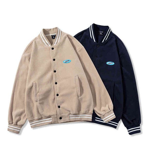 baseball suit men's and women's same style spring autumn thin work clothes couple loose jacket street trend casual coat, Black
baseball suit men's and women's same style spring autumn thin work clothes couple loose jacket street trend casual coat, Black