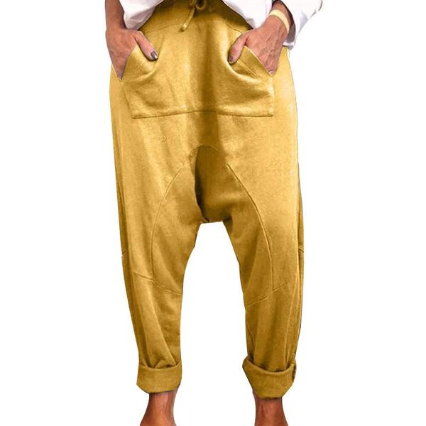 women's pants & capris fashion crotch pocket lace up loose casual women's harem pant, Black;white
women's pants & capris fashion crotch pocket lace up loose casual women's harem pant, Black;white