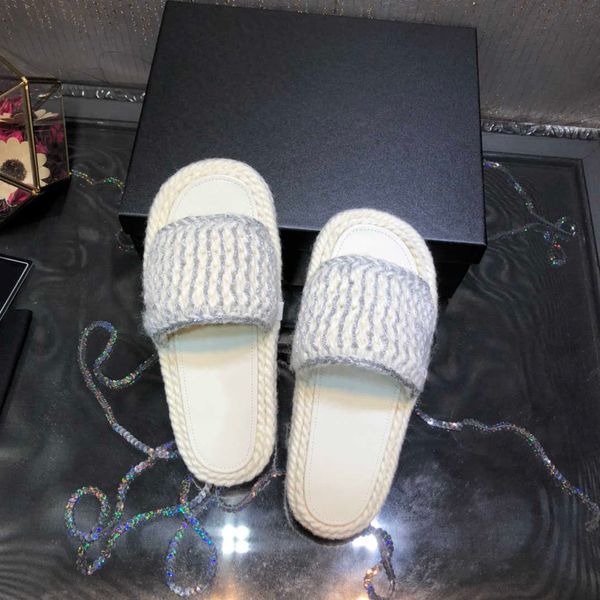 paris designer women's mules sandal braided knit white indoor slippers summer luxury fashion classic girl beach flat flip flops shoes, Black
paris designer women's mules sandal braided knit white indoor slippers summer luxury fashion classic girl beach flat flip flops shoes, Black