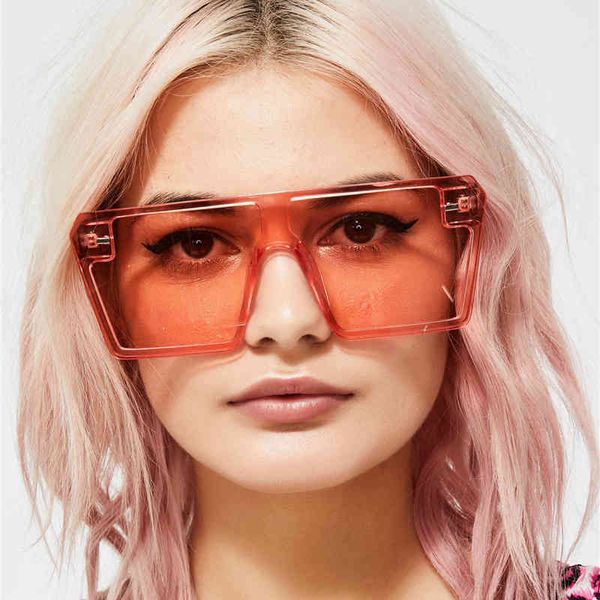 sunglass 2021 big square frame flat new oversize fashion sunglass women oversized men new trends sun glass, White;black
sunglass 2021 big square frame flat new oversize fashion sunglass women oversized men new trends sun glass, White;black