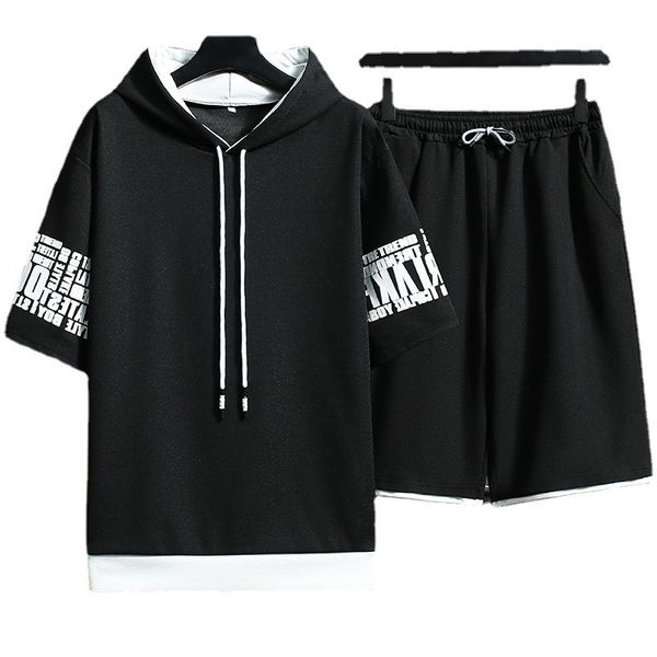 men's tracksuits men sets hooded 2022 summer casual mens harajuku tracksuit t-shirt+shorts two piece short set male sports suit print c, Gray
men's tracksuits men sets hooded 2022 summer casual mens harajuku tracksuit t-shirt+shorts two piece short set male sports suit print c, Gray