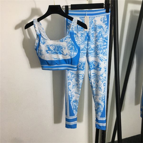 forest animal printed sports tracksuits stand collar sleeveless vest summer ladies elastic thin leggings, Gray
forest animal printed sports tracksuits stand collar sleeveless vest summer ladies elastic thin leggings, Gray