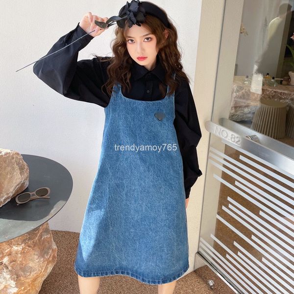 casual dresses summer wash strap denim dress for women, Black;gray
casual dresses summer wash strap denim dress for women, Black;gray