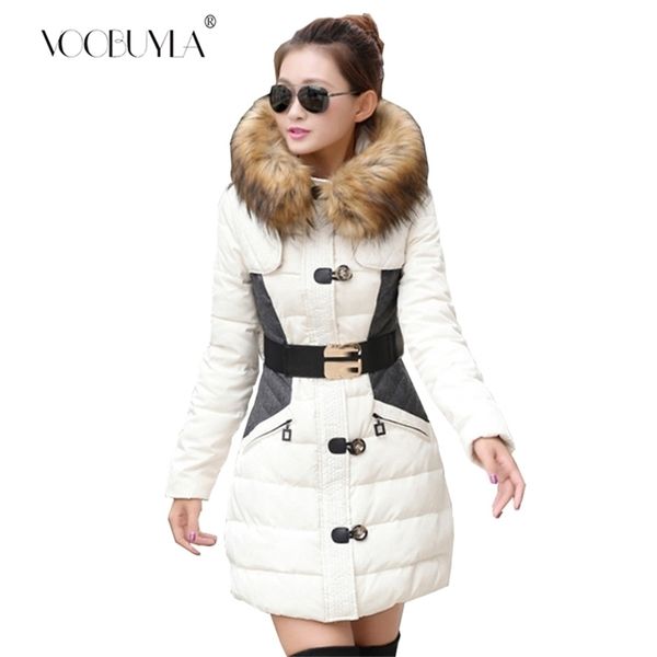 fashion clothing fur hooded zipper long style women warm coat winter parkas coat patchwork belt slim parka thick warm snow wear 201214, Black
fashion clothing fur hooded zipper long style women warm coat winter parkas coat patchwork belt slim parka thick warm snow wear 201214, Black