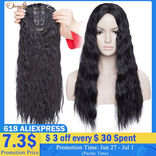 costume accessories synthetic 20inch water wave clip in hair piece clip in one piece hair black brown hairpiece for women, Silver
costume accessories synthetic 20inch water wave clip in hair piece clip in one piece hair black brown hairpiece for women, Silver