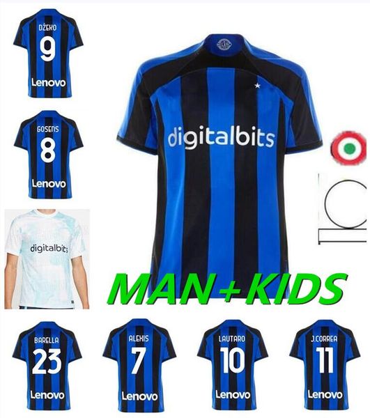 lukaku soccer jersey 22 23 barella vidal lautaro inters eriksen alexis dzeko correa away sensi milans uniforms football shirt 2022 2023 men, Black;yellow
lukaku soccer jersey 22 23 barella vidal lautaro inters eriksen alexis dzeko correa away sensi milans uniforms football shirt 2022 2023 men, Black;yellow