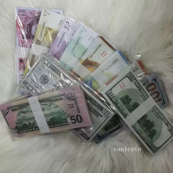 party supplies props money10/20/50/100/200 us dollar euros realistic toy bar props currency movie money faux-billets copy 100pcs/pack
party supplies props money10/20/50/100/200 us dollar euros realistic toy bar props currency movie money faux-billets copy 100pcs/pack