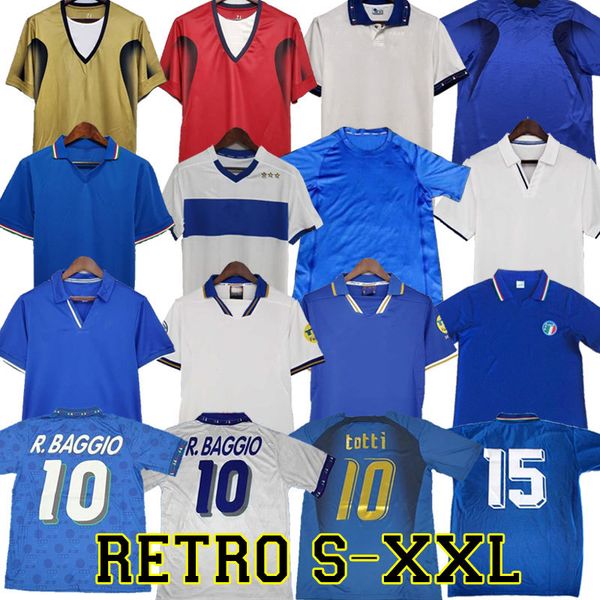 1982 italian retro soccer jersey 1990 1996 1998 2000 home football 1994 maldini baggio donadoni schillaci totti del piero 2006 pirlo inzaghi, Black;yellow
1982 italian retro soccer jersey 1990 1996 1998 2000 home football 1994 maldini baggio donadoni schillaci totti del piero 2006 pirlo inzaghi, Black;yellow