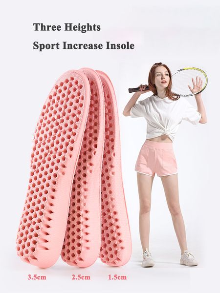 increased insoles men women height soles insert soft comfortable shock absorption 1.5cm 2.5cm 3.5cm heighten lift, White;pink
increased insoles men women height soles insert soft comfortable shock absorption 1.5cm 2.5cm 3.5cm heighten lift, White;pink
