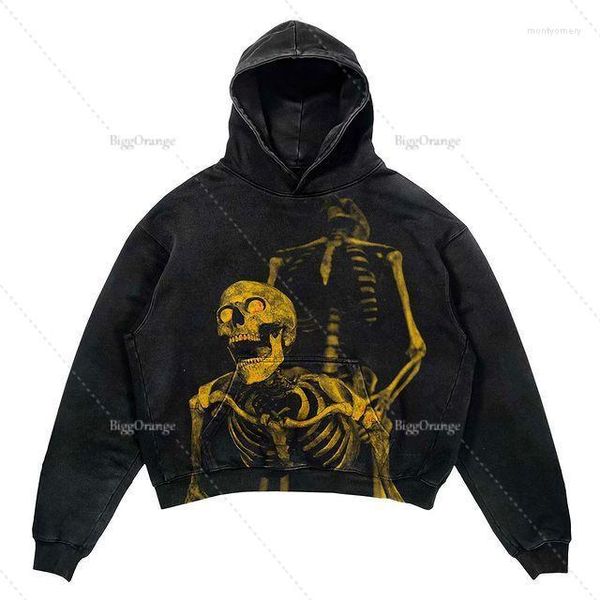 men's hoodies & sweatshirts harajuku graphic printed casual streetwear vintage oversized menscotton loose gothic pullovers men's, Black
men's hoodies & sweatshirts harajuku graphic printed casual streetwear vintage oversized menscotton loose gothic pullovers men's, Black