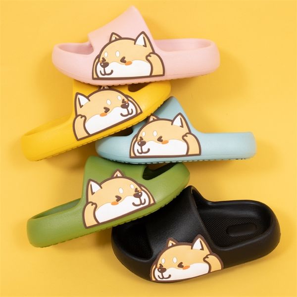 children slipper spring summer cartoon cute shiba inu nonslip home bathroom baby sandals slippers 220622, Black;grey
children slipper spring summer cartoon cute shiba inu nonslip home bathroom baby sandals slippers 220622, Black;grey