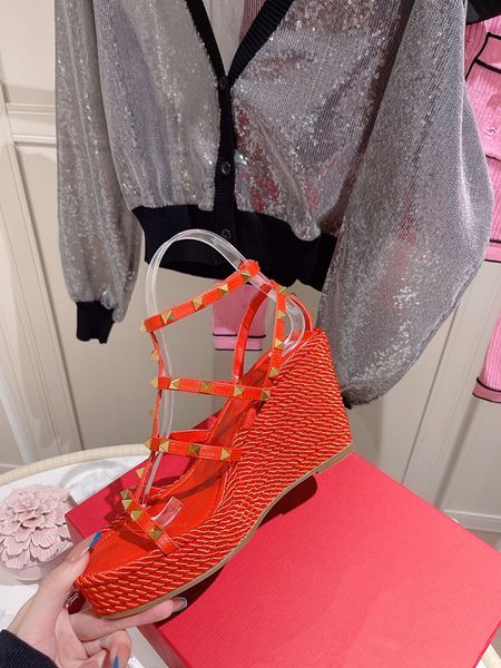 luxury designer lady red solel pumps wedges sandals madmonica spikes elegant women rivet ankle strap high heels design wedding party wedge s, Black
luxury designer lady red solel pumps wedges sandals madmonica spikes elegant women rivet ankle strap high heels design wedding party wedge s, Black