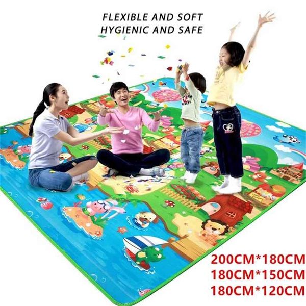 baby play mat double surface baby carpet rug kids developing mat 05cm thick soft crawling mat toys for children's soft floor 210402
baby play mat double surface baby carpet rug kids developing mat 05cm thick soft crawling mat toys for children's soft floor 210402