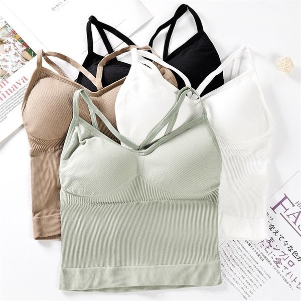 women sports bra solid padded fitness yoga running cropped women sportswear gym solid tank athletic push up bras t200601, White
women sports bra solid padded fitness yoga running cropped women sportswear gym solid tank athletic push up bras t200601, White