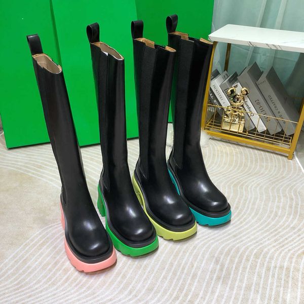 2021 women high heel candy color thick sole knee boots fashion woman 9cm heels wavy bottom lace up martin boot autumn winter ladies ankle, Black
2021 women high heel candy color thick sole knee boots fashion woman 9cm heels wavy bottom lace up martin boot autumn winter ladies ankle, Black