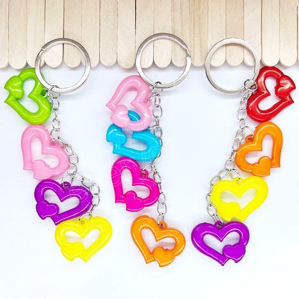 fashion hollow-out heart keychain for women charm acrylic key chain lover car bag pendant keyring jewelry couple gifts accessory, Slivery;golden
fashion hollow-out heart keychain for women charm acrylic key chain lover car bag pendant keyring jewelry couple gifts accessory, Slivery;golden