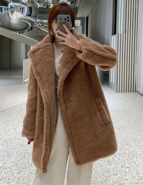 camel mmax teddy bear alpaca fur women coats lapel neck xs s m tedgirl coat sale icon button, Black
camel mmax teddy bear alpaca fur women coats lapel neck xs s m tedgirl coat sale icon button, Black