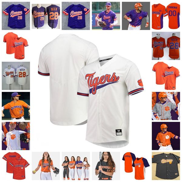 2022 ncaa custom clemson tigers college stitched baseball jersey 1 kier meredith 5 sam hall 6 elijah henderso 8 logan davidso 11 michael gre, Black
2022 ncaa custom clemson tigers college stitched baseball jersey 1 kier meredith 5 sam hall 6 elijah henderso 8 logan davidso 11 michael gre, Black