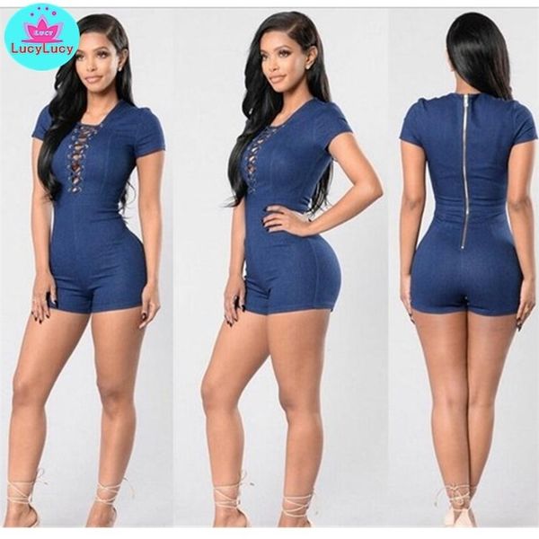 2019 summer europe and the united states new denim jumpsuit v neck tie zipper stretch denim jumpsuit skinny playsuits t200704, Black;white
2019 summer europe and the united states new denim jumpsuit v neck tie zipper stretch denim jumpsuit skinny playsuits t200704, Black;white