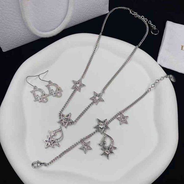 jewelry full diamond letter star men's and women's necklace simple fashion korean temperament bracelet earrings, Black
jewelry full diamond letter star men's and women's necklace simple fashion korean temperament bracelet earrings, Black