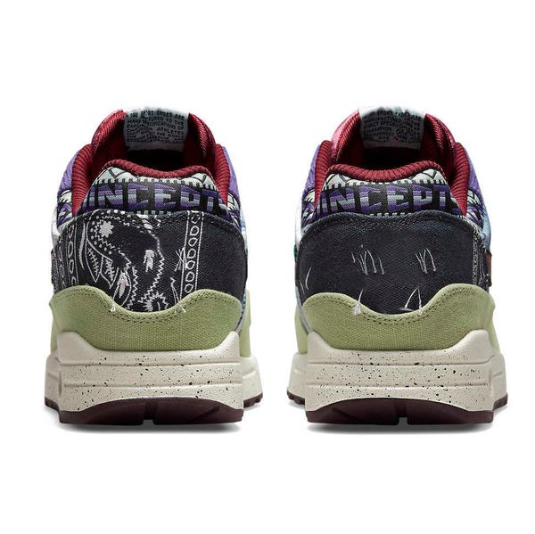 concepts x max 1 87 mens running shoes mellow far out heavy style code dn1803-300 mens womens outdoors sports sneakers designer shoe 40-45, Black
concepts x max 1 87 mens running shoes mellow far out heavy style code dn1803-300 mens womens outdoors sports sneakers designer shoe 40-45, Black