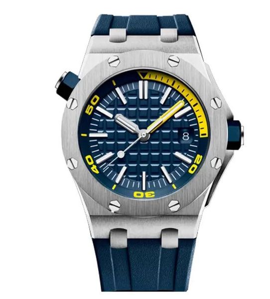 mens automatic mechanical movement watches sapphire glass 5 atm waterproof rubber watchband diving super luminous u1 mens watch 2021, Slivery;brown
mens automatic mechanical movement watches sapphire glass 5 atm waterproof rubber watchband diving super luminous u1 mens watch 2021, Slivery;brown