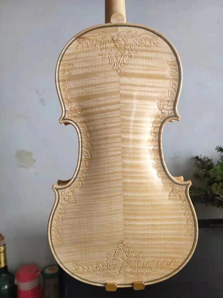 4/4 violin clean varnish solid european flamed maple back spruce hand carved 2021
4/4 violin clean varnish solid european flamed maple back spruce hand carved 2021