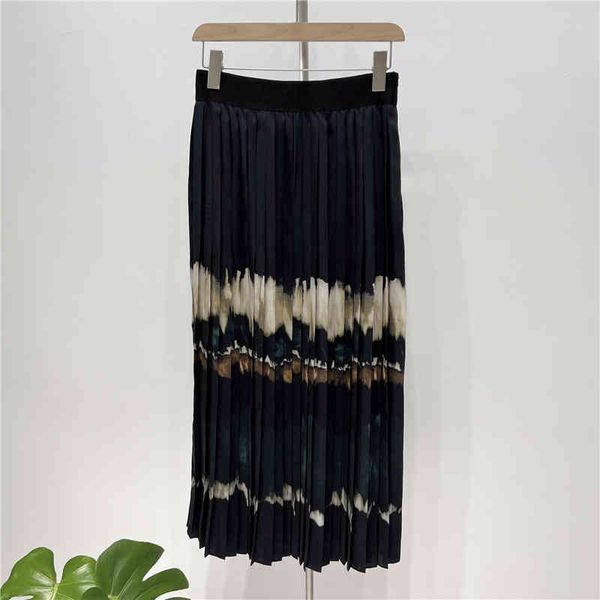 skirts d temperament spring and summer gd vertical printing multi pleated medium long style versatile aline skirt for women, Black
skirts d temperament spring and summer gd vertical printing multi pleated medium long style versatile aline skirt for women, Black