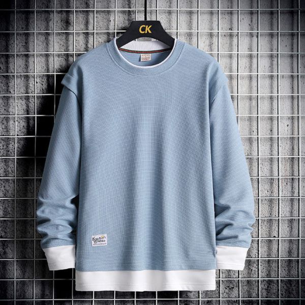 2021 nieuwe herfst sweatshirts jas mannen grote maat casual kleding ronde hals lange mouwen sport shirts kleding my525 l220730, Black
2021 nieuwe herfst sweatshirts jas mannen grote maat casual kleding ronde hals lange mouwen sport shirts kleding my525 l220730, Black