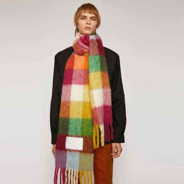 autumn winter2020new multicolor plaid fringed women's scarf ac the same rainbow fashion shawl men's and warm, Blue;gray
autumn winter2020new multicolor plaid fringed women's scarf ac the same rainbow fashion shawl men's and warm, Blue;gray