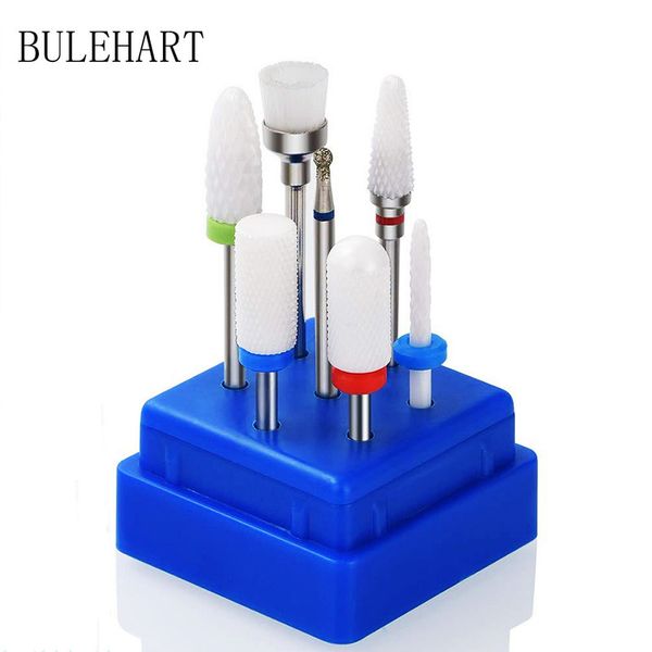 7 pcs ceramic milling cutter for manicure nail bits for electric drill removing gel varnish tool 220518, Silver
7 pcs ceramic milling cutter for manicure nail bits for electric drill removing gel varnish tool 220518, Silver