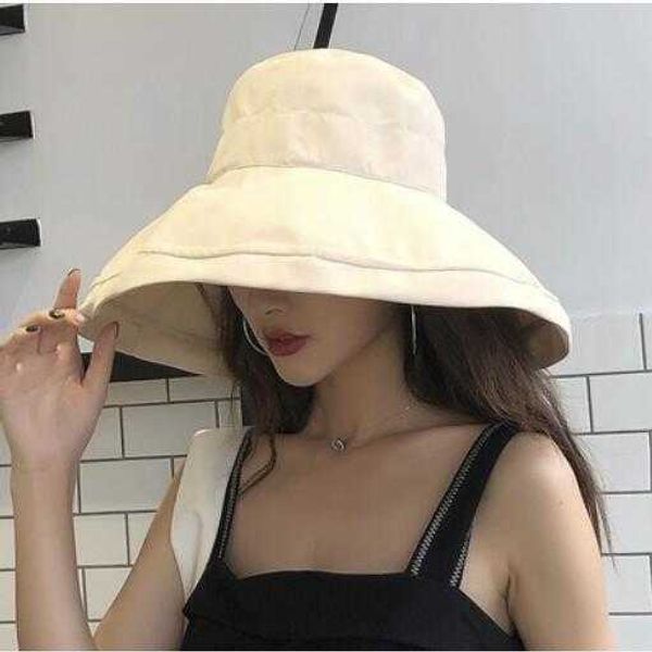 sunhat female summer fishermans hat big along the solid color sun hat in the sun basin tide travel cloth hat sun protection, Blue;gray
sunhat female summer fishermans hat big along the solid color sun hat in the sun basin tide travel cloth hat sun protection, Blue;gray