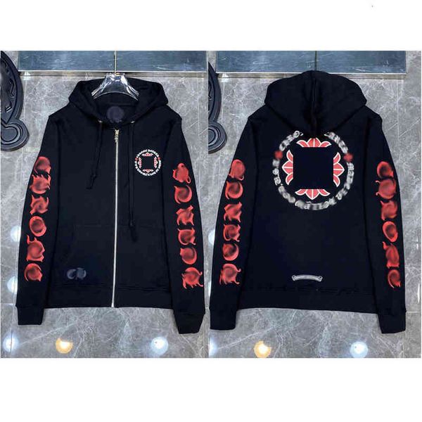 brand fashion mens sweatshirts luxury zipper ch designer classic hoodies horseshoe sanskrit cross print pullover hooded sweater coat womens, Black
brand fashion mens sweatshirts luxury zipper ch designer classic hoodies horseshoe sanskrit cross print pullover hooded sweater coat womens, Black