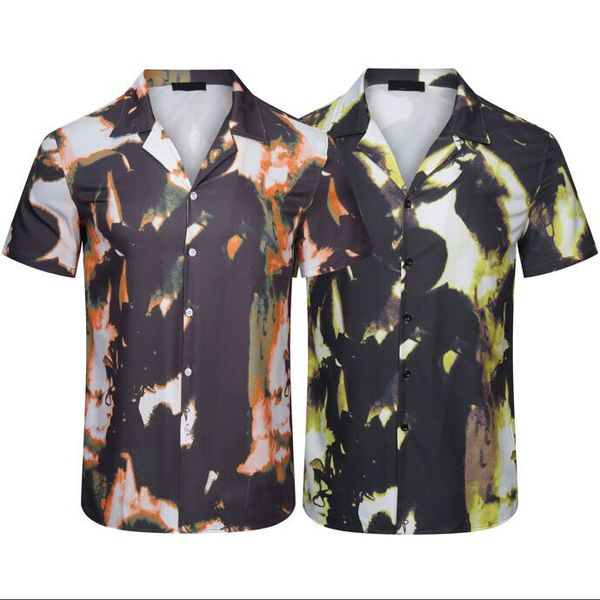 2022ss early spring new high-grade cotton printed t-shirt round neck stitching pullover short sleeves size m-xxxl color black white f4d44, Black;brown
2022ss early spring new high-grade cotton printed t-shirt round neck stitching pullover short sleeves size m-xxxl color black white f4d44, Black;brown