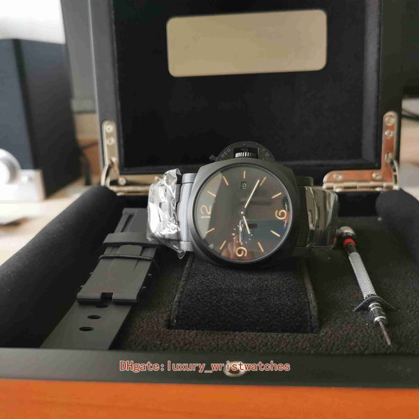 with box papers good quality men watches 44mm pm 00328 black stainless steel transparent mechanical automatic mens watch men's wristwat, Slivery;brown
with box papers good quality men watches 44mm pm 00328 black stainless steel transparent mechanical automatic mens watch men's wristwat, Slivery;brown