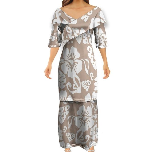 samoan traditional tribal printing clothing uniform women couples dress black and white design v-neck puletasi polynesian 220706
samoan traditional tribal printing clothing uniform women couples dress black and white design v-neck puletasi polynesian 220706