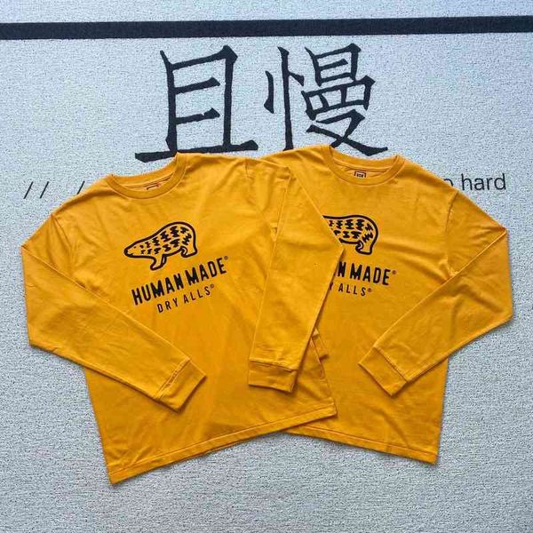 humanmade correct day tide polar bear men's and women's loose round neck bottomed shirt couple long sleeve t-shirt, Black
humanmade correct day tide polar bear men's and women's loose round neck bottomed shirt couple long sleeve t-shirt, Black
