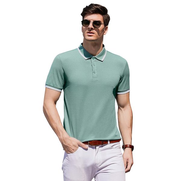men's plus polos shirt for men short sleeve t 2022 premium design men's tech golf polo, Black;brown
men's plus polos shirt for men short sleeve t 2022 premium design men's tech golf polo, Black;brown