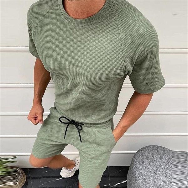 men's tracksuits pure color leisure t shirt shorts men's suit summer round neck short sleeve t-shirt beach pants set male clothin, Gray
men's tracksuits pure color leisure t shirt shorts men's suit summer round neck short sleeve t-shirt beach pants set male clothin, Gray