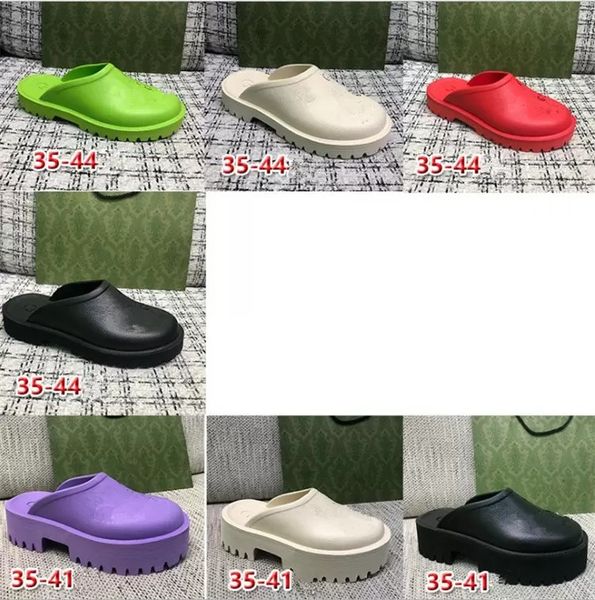 brand perforated slippers men women platform designer sandals wedge rubber cut-out slide transparent materials fashion beach flats shoes, Black
brand perforated slippers men women platform designer sandals wedge rubber cut-out slide transparent materials fashion beach flats shoes, Black