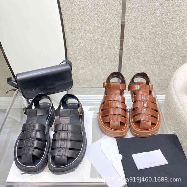 sandals muffin sandals women's summer brown woven leisure sports comfortable flat bottomed beach roman shoes, Black
sandals muffin sandals women's summer brown woven leisure sports comfortable flat bottomed beach roman shoes, Black