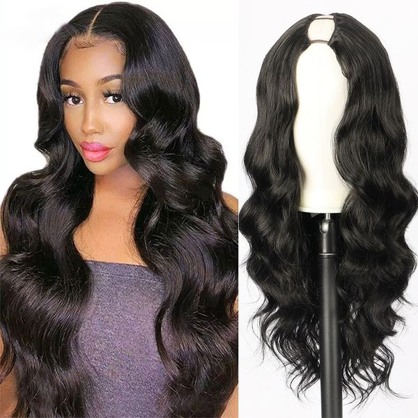 26" women long curly wavy u-shaped synthetic hairpiece clip in hair, Black;brown
26" women long curly wavy u-shaped synthetic hairpiece clip in hair, Black;brown