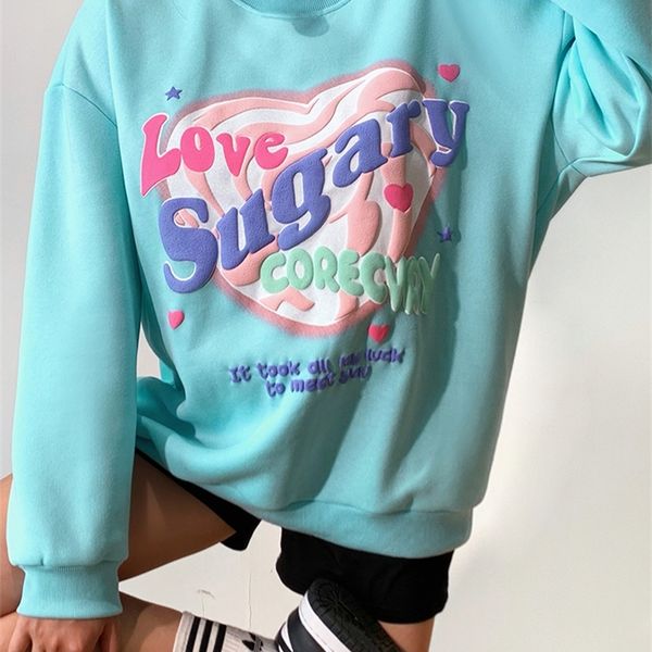 wannathis sweet love printing oversize sweatshirts cotton fitness o neck long sleeve pullover autumn winter harajuku kawaii 220607, White
wannathis sweet love printing oversize sweatshirts cotton fitness o neck long sleeve pullover autumn winter harajuku kawaii 220607, White