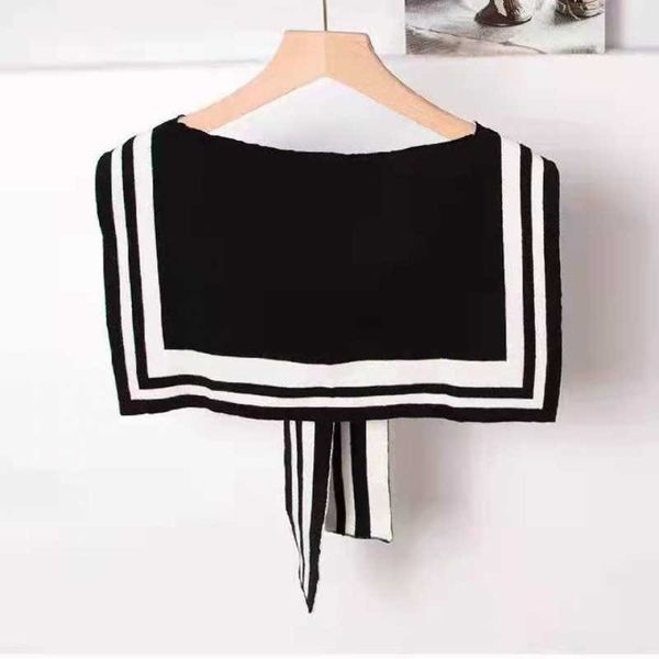 shawl 2022 fake collar small double-sided aging children's multifunctional fashion striped navy knit, Blue;gray
shawl 2022 fake collar small double-sided aging children's multifunctional fashion striped navy knit, Blue;gray