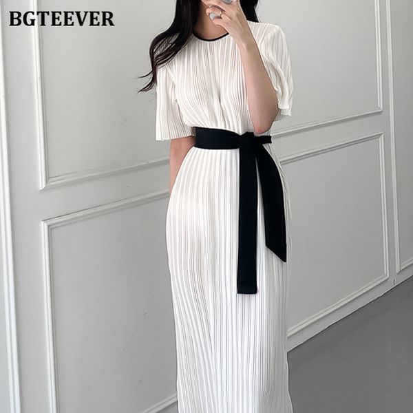 elegant o-neck patchwork women midi dress summer ladies vestidos short sleeve lace-up female pleated dress 2021, Black;gray
elegant o-neck patchwork women midi dress summer ladies vestidos short sleeve lace-up female pleated dress 2021, Black;gray