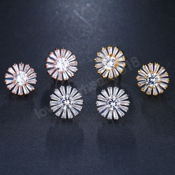 trendy luxury brass zircon earrings for women minimalist rose gold wedding bridal jewelry stud earrings prom accessories gift, Golden;silver
trendy luxury brass zircon earrings for women minimalist rose gold wedding bridal jewelry stud earrings prom accessories gift, Golden;silver